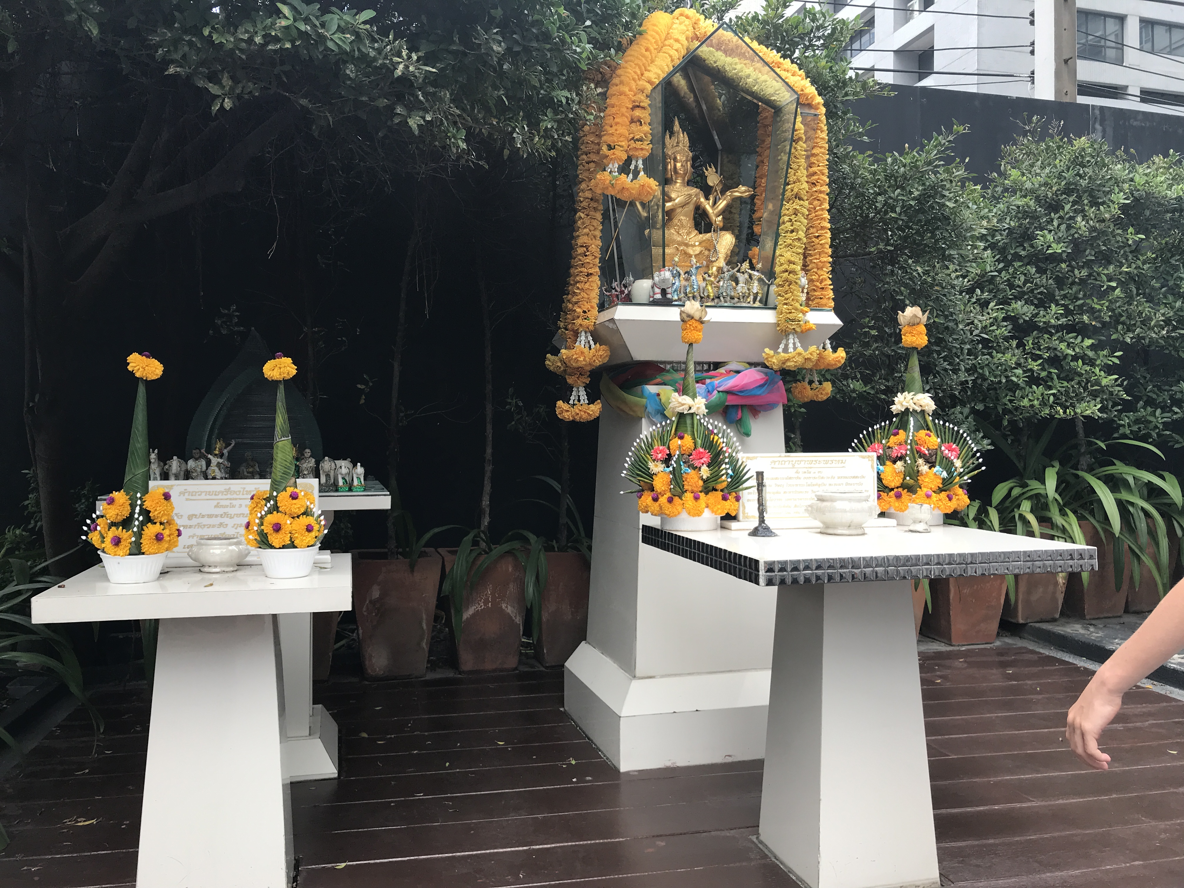 spirit house, Thailand, family travel