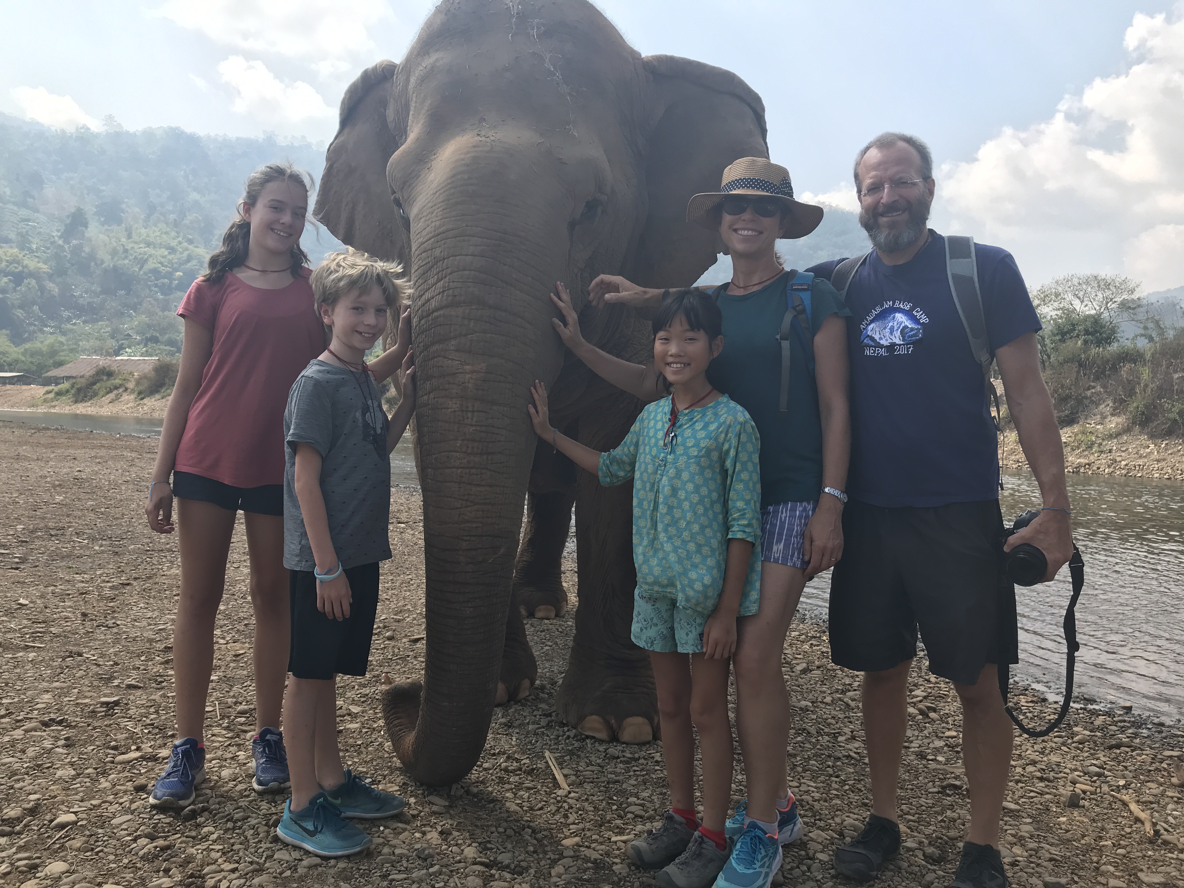 elephant nature park, Chiang Mai, Thailand, family travel, world school, road school, 