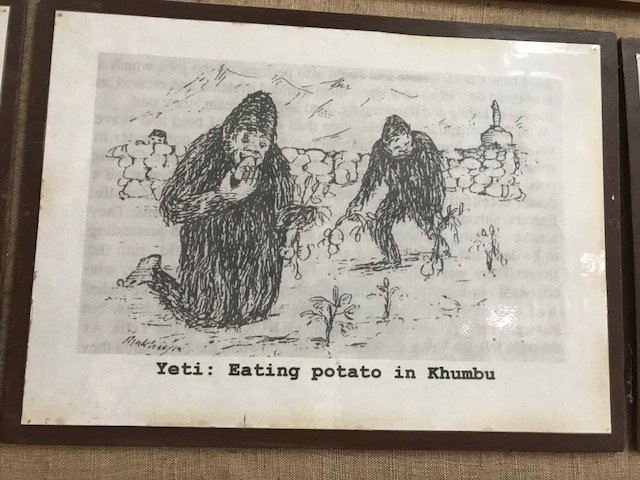 yeti, Kancha Sherpa, Namche,