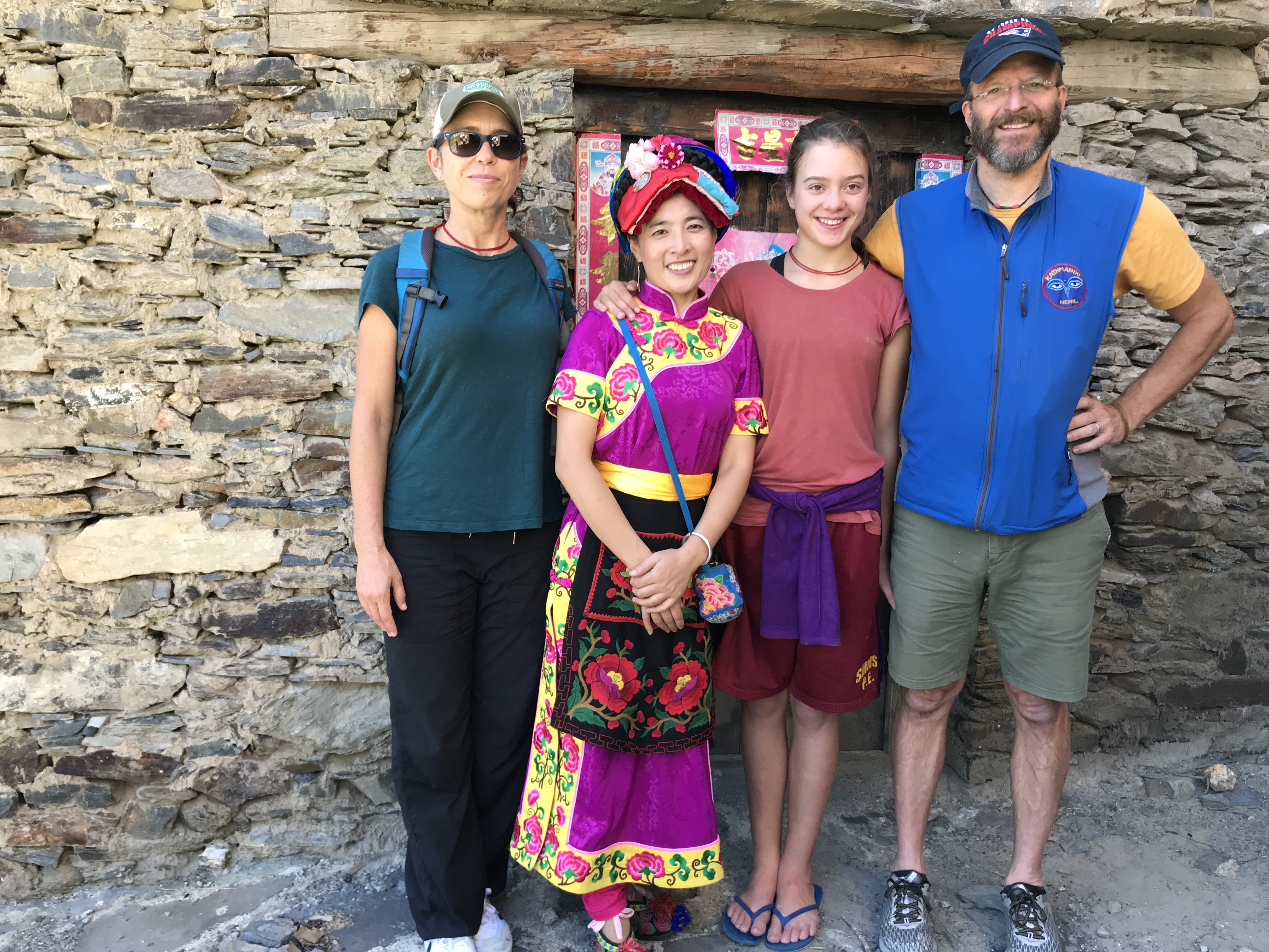 Qiang, Sichuan, family travel