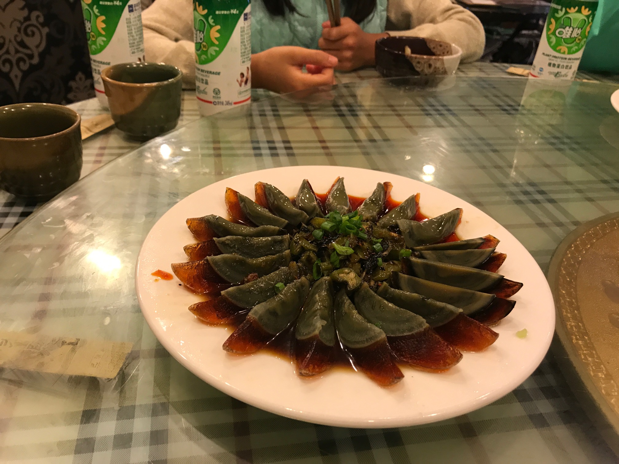 green eggs, Chinese food