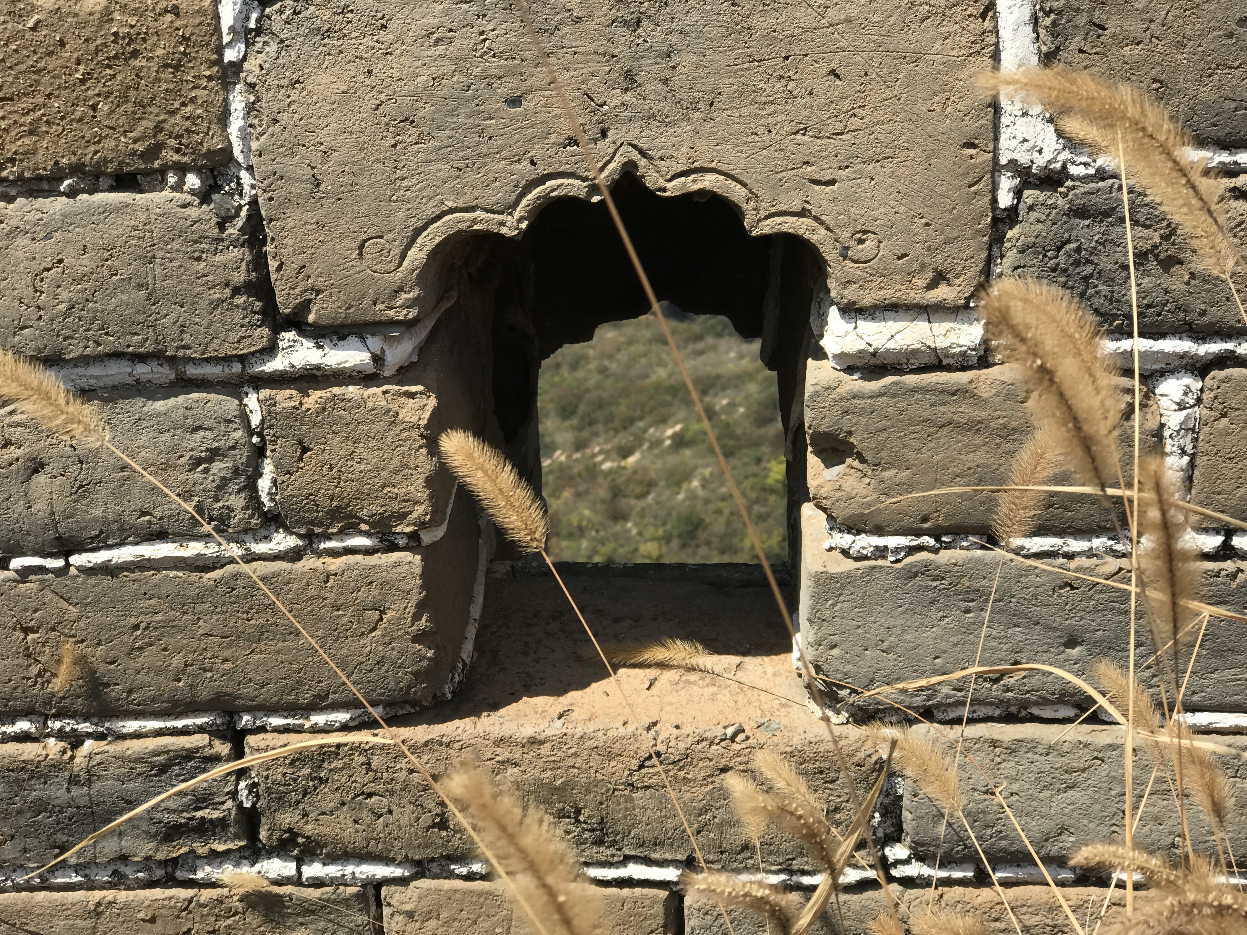 The Great Wall of China, road schooling, arrow hole, watchtower