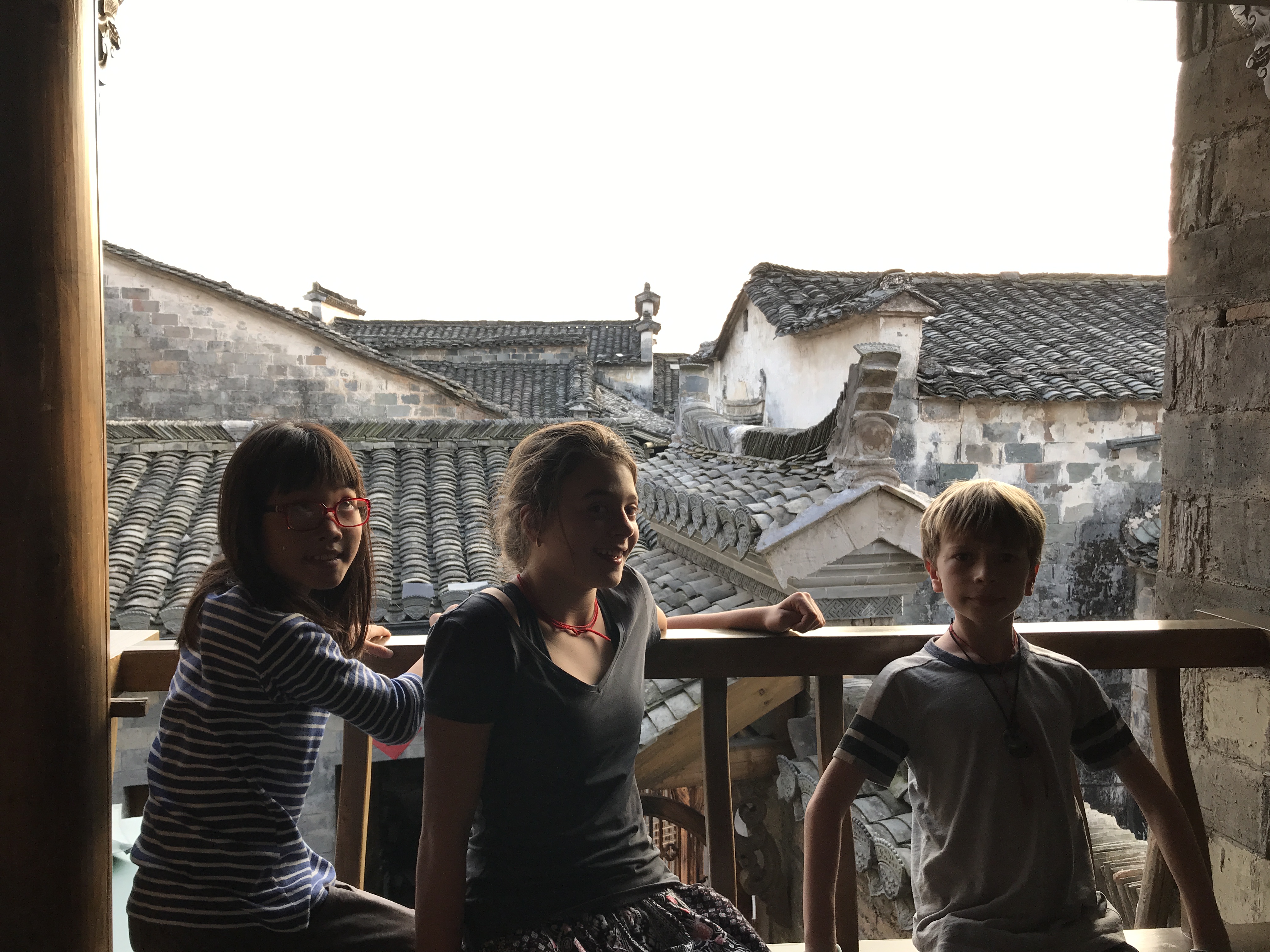 Hongcun, Huangshan, family travel, road schooling