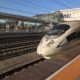 high-speed train, China, family travel, road schooling