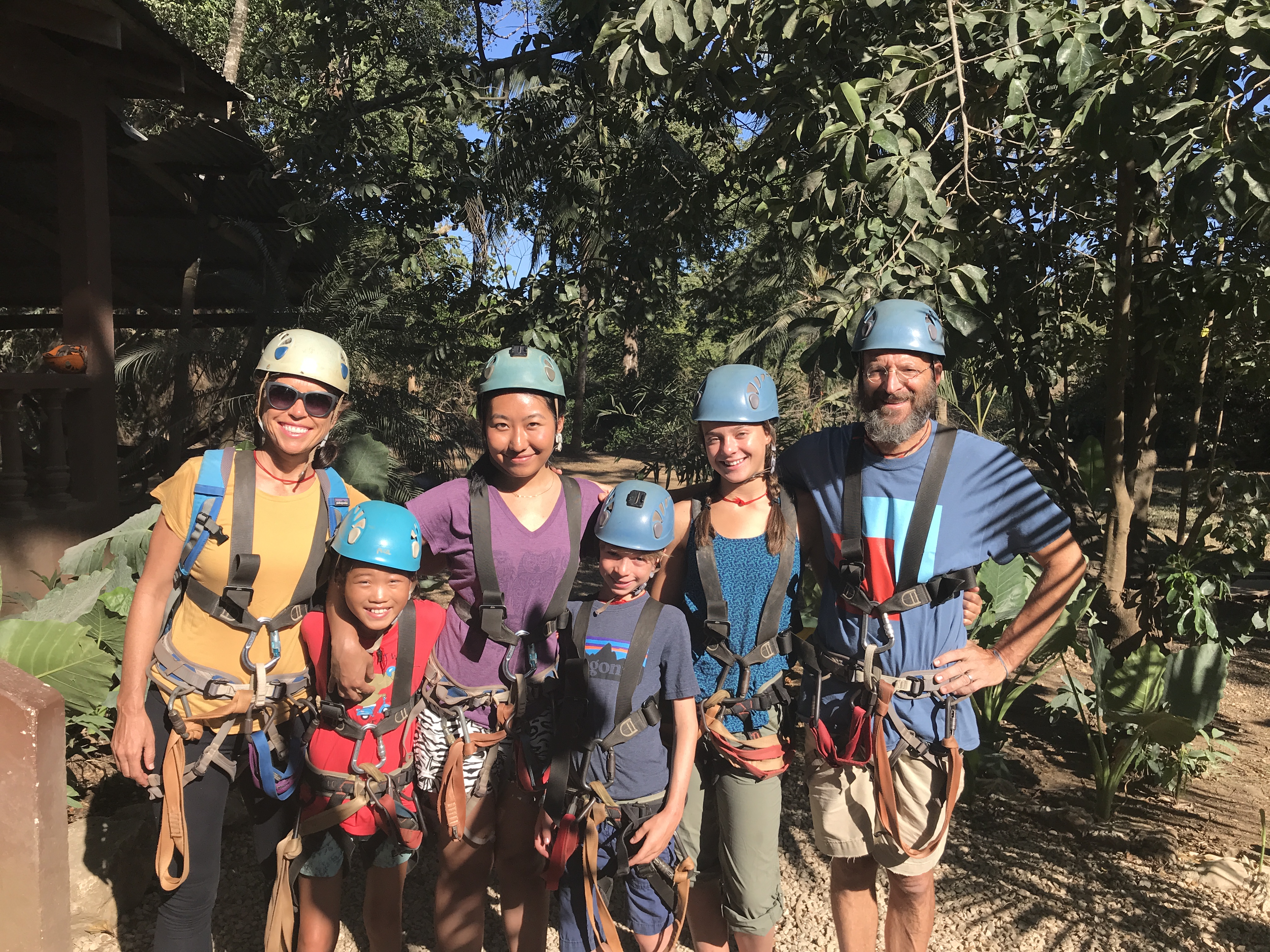 zipline, costa rica, nosara, kids
